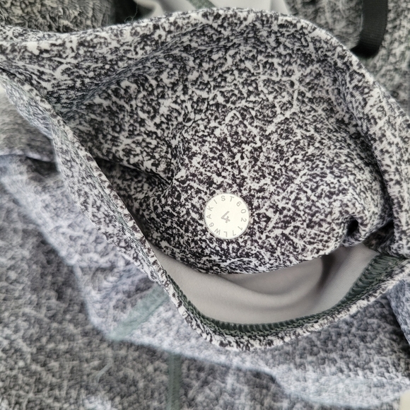 Lululemon Fast & Free Crop II Nulux Leggings 19" Inseam Starlight Black - Picture 9 of 9